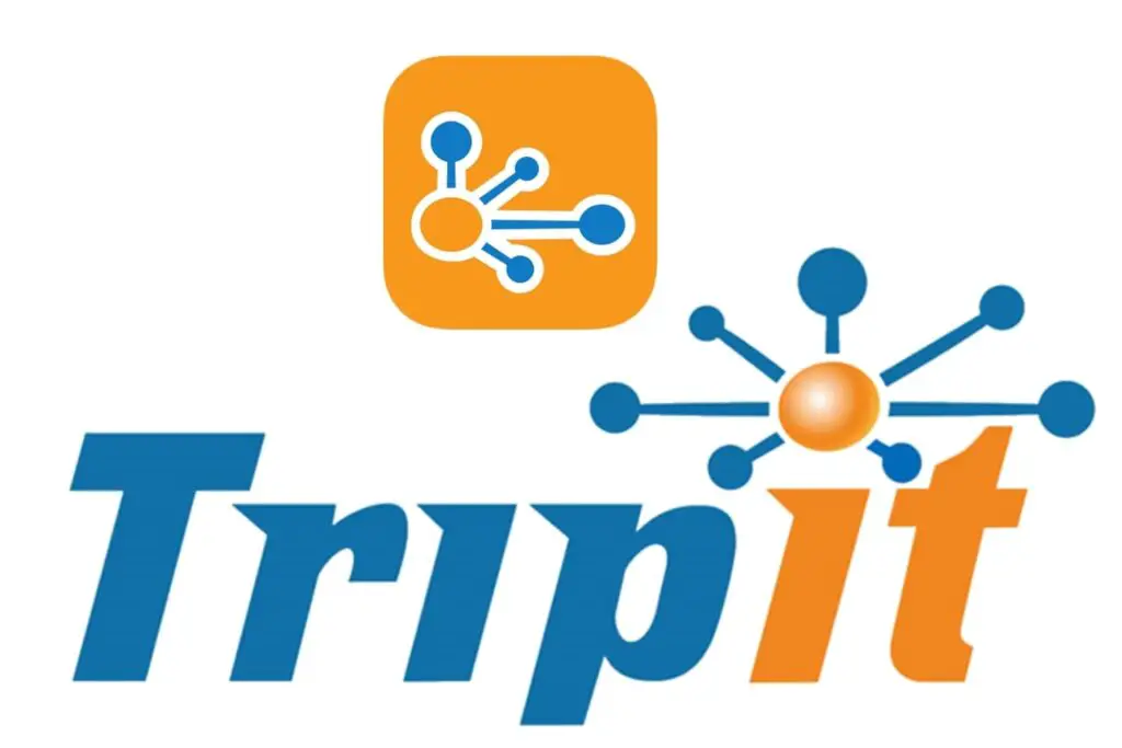 The app icon and logo of Tripit the best travel apps for backpackers