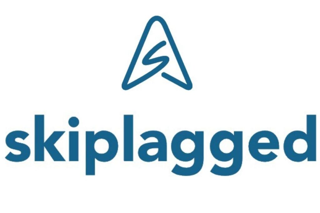 The app icon and logo of skiplagged 