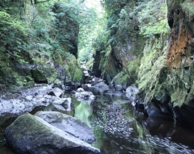 the mystical Fairy Glen North Wales