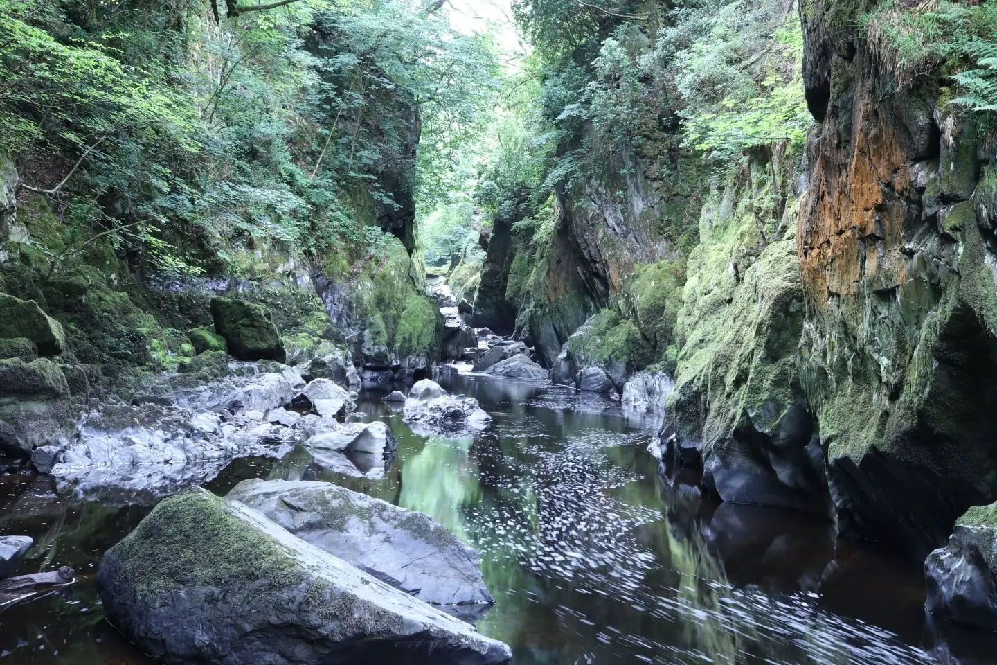 the mystical Fairy Glen North Wales