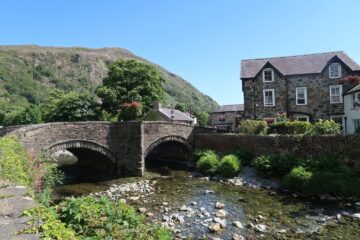the beautiful village of Beddgelert in Wales