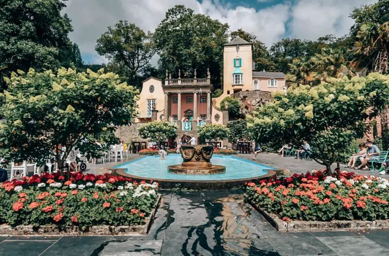 Portmeirion Village In North Wales